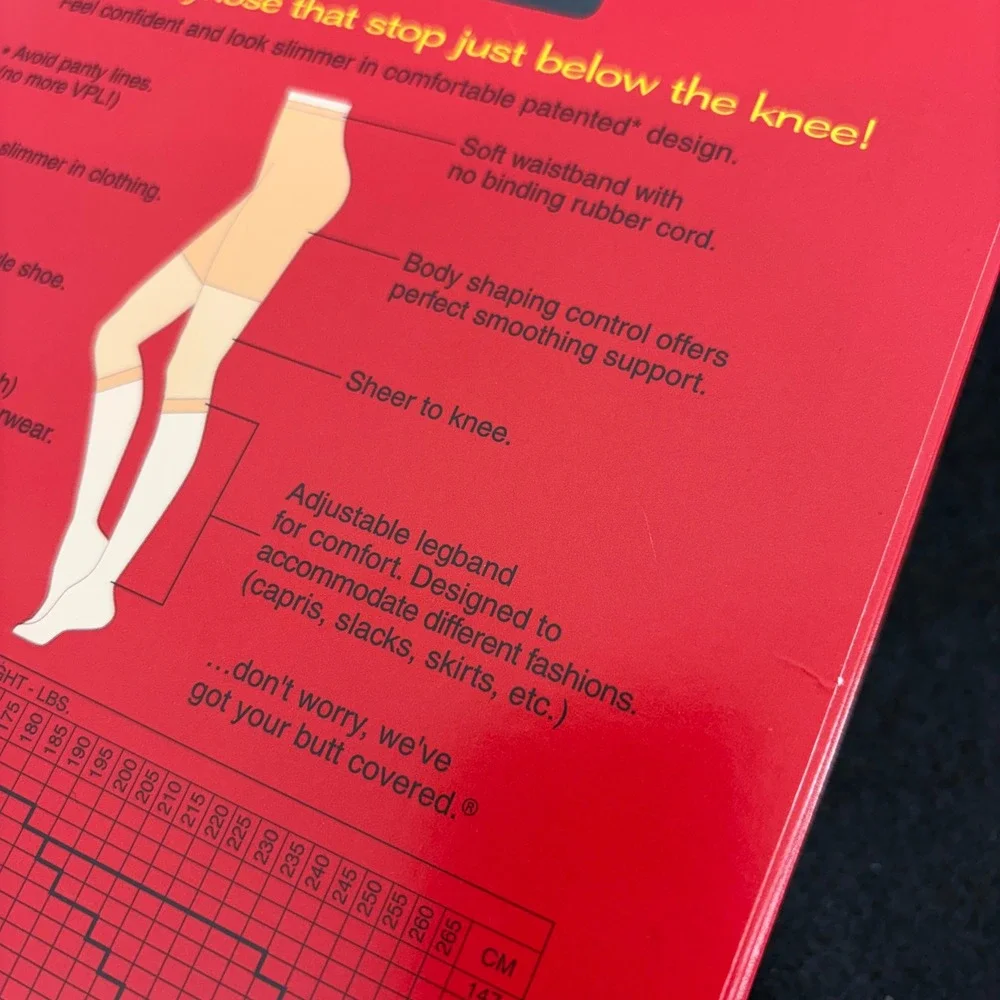 Y2K SPANX SARA BLAKELY Original Footless Bodyshaping Pantyhose Control Black A S